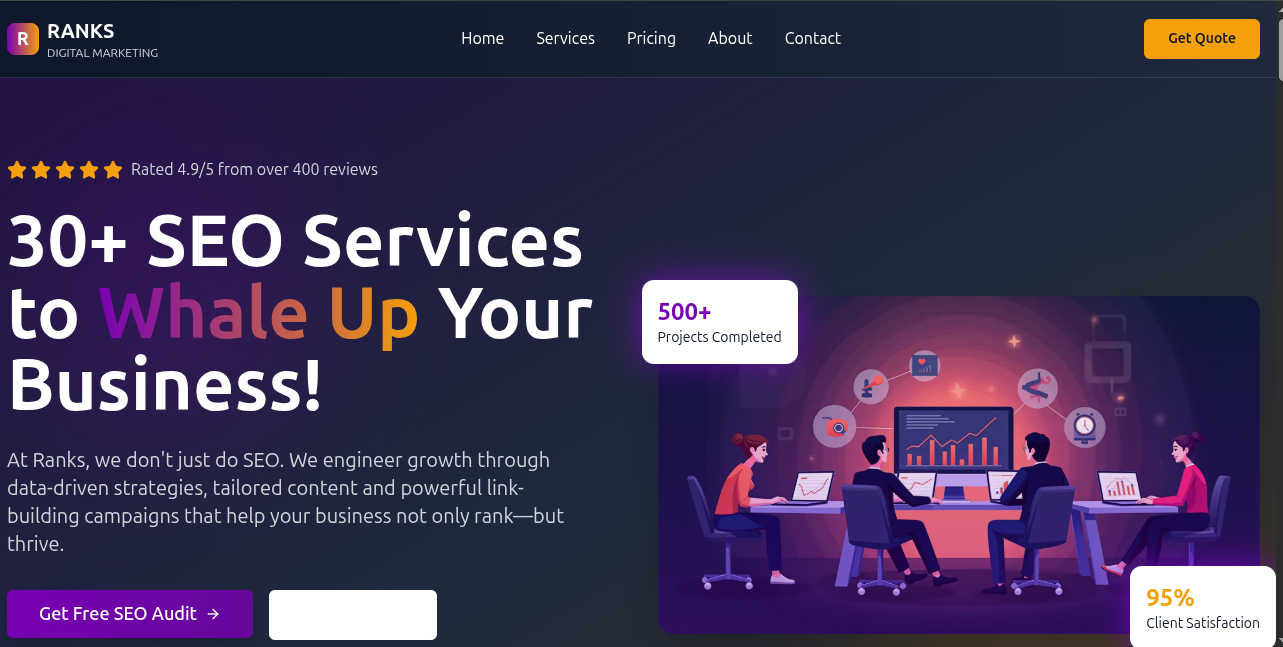 Business Brand Website